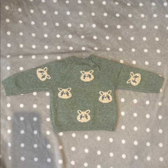Zara Baby Raccoon Swater - Picture 8 of 12